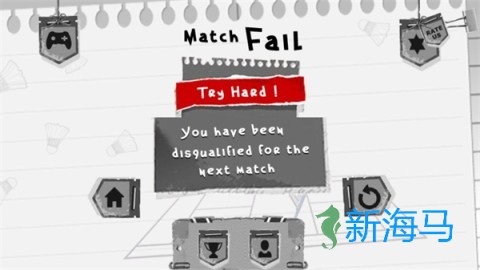 火柴人打羽毛球 第1张图